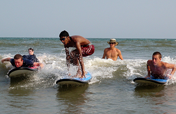 Instructor surfing